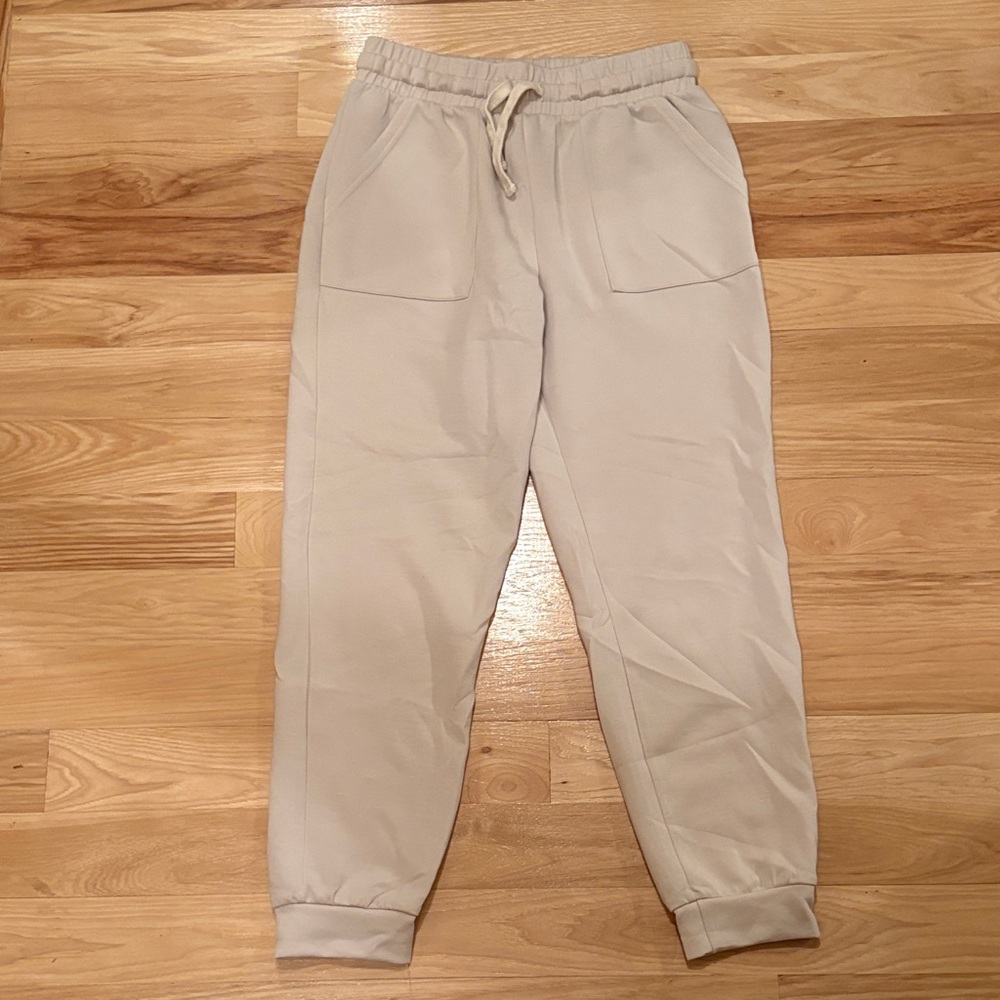 if it were me Beige Women's Jogger Pants